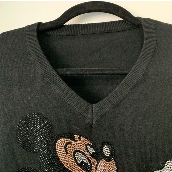Mickey Mouse Embellished Sweater XL - Picture 12 of 14